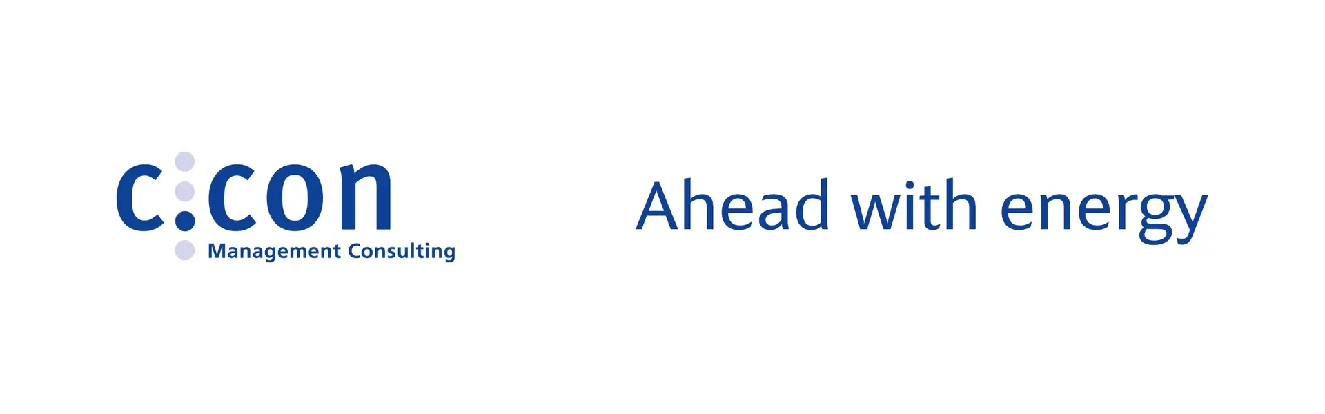 Überarbeitetes Logo und neu entworfener Slogan für c.con Management Consulting